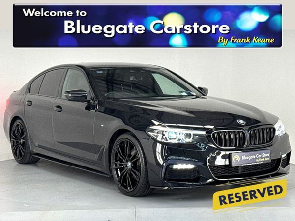 BMW 5-Series Saloon, Diesel, 2019, Black