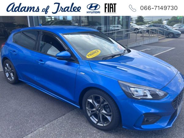 Ford Focus Hatchback, Petrol Hybrid, 2022, Blue