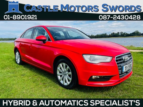 Audi A3 Saloon, Petrol, 2015, Red
