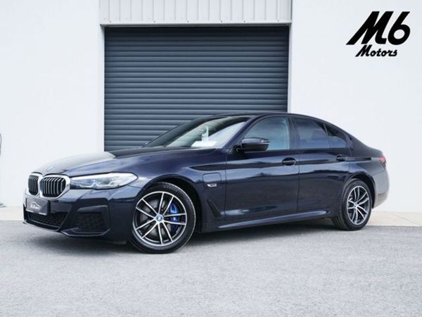 BMW 5-Series Saloon, Hybrid, 2022, Black