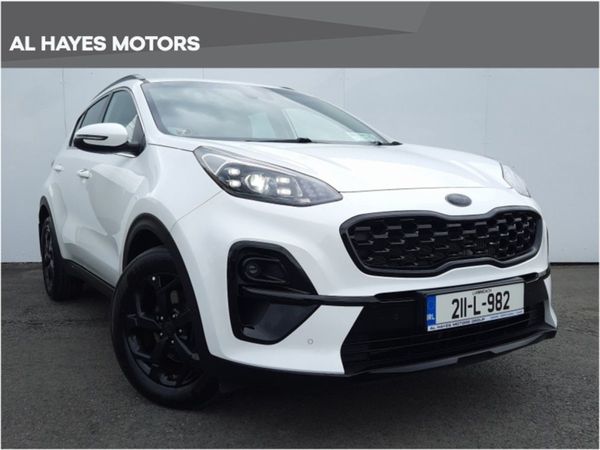 Kia Sportage SUV, Diesel Hybrid, 2021, White