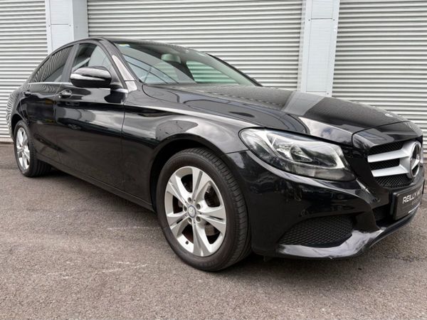 Mercedes-Benz C-Class Saloon, Petrol, 2015, Black