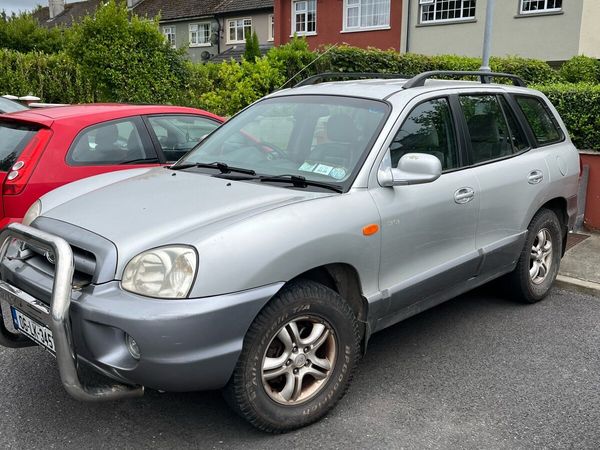 Hyundai Santa Fe SUV, Diesel, 2006, Silver