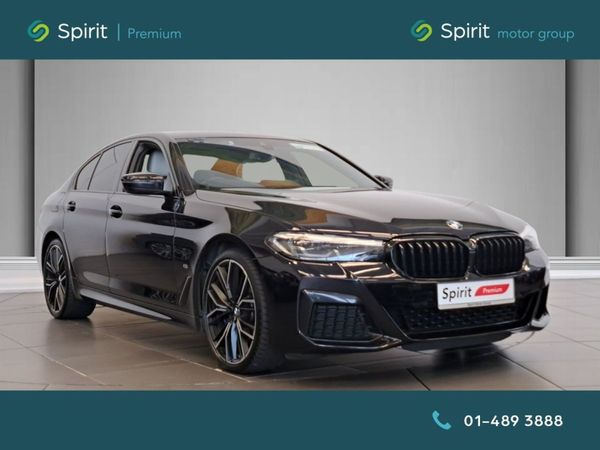 BMW 5-Series Saloon, Diesel, 2022, Black