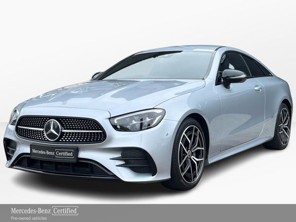 Mercedes-Benz E-Class Coupe, Diesel, 2021, Silver