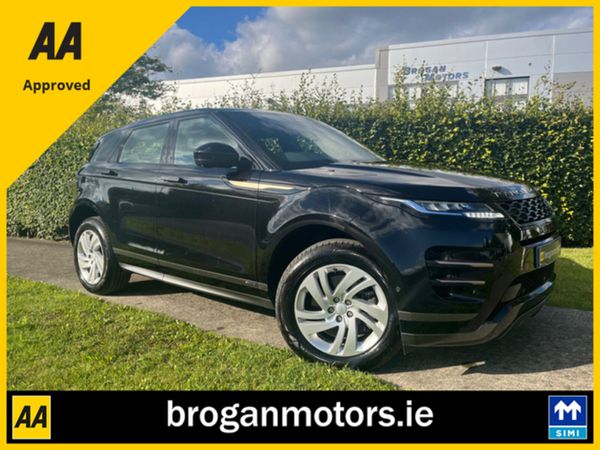 Land Rover Range Rover Evoque SUV, Petrol Plug-in Hybrid, 2021, Black