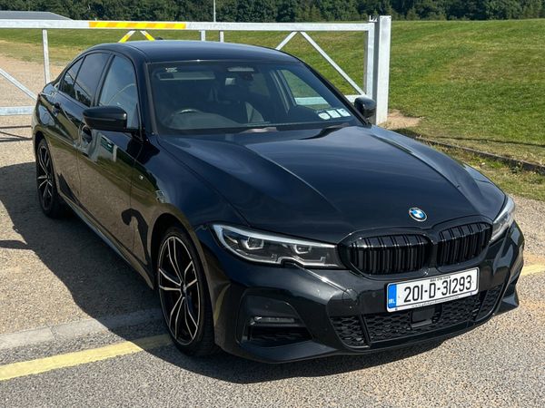 BMW 3-Series Saloon, Petrol Plug-in Hybrid, 2020, Black