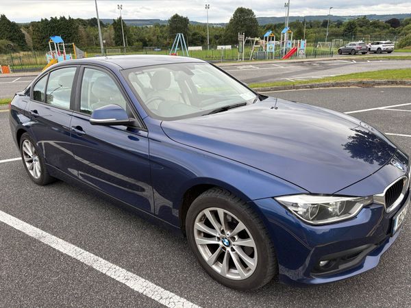 BMW 3-Series Saloon, Diesel, 2018, Blue