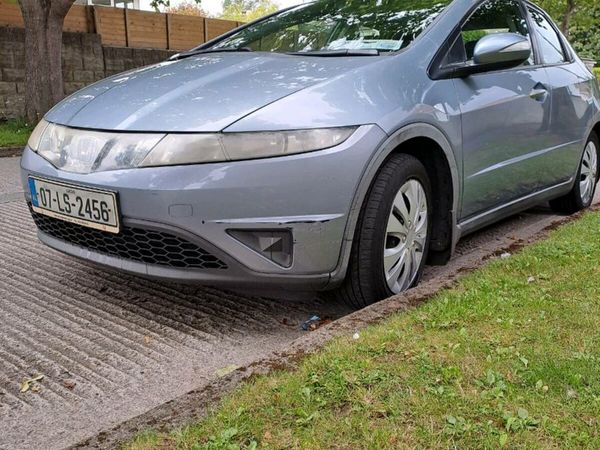 Honda Civic Hatchback, Petrol, 2007, Silver