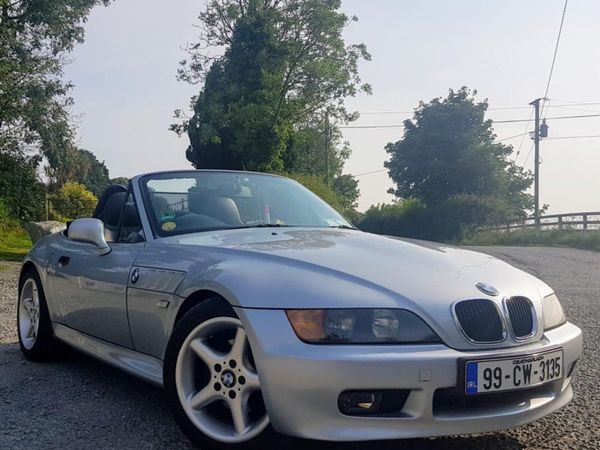 BMW Z3 Convertible, Petrol, 1999, Silver
