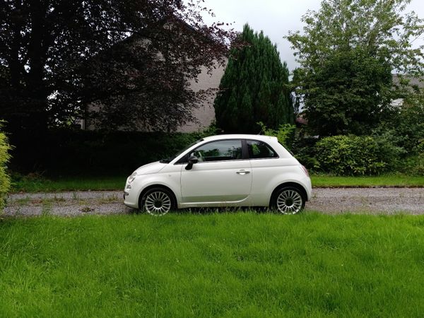 Fiat 500 Hatchback, Petrol, 2010, White