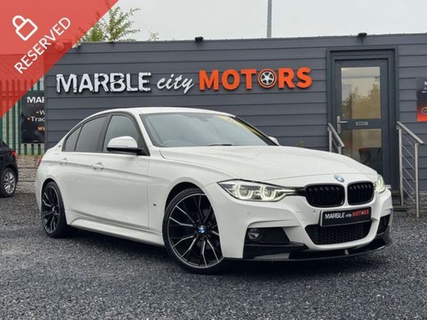 BMW 3-Series Saloon, Hybrid, 2018, White