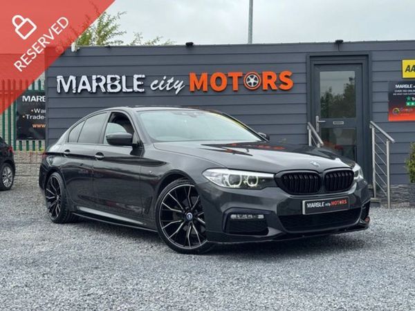 BMW 5-Series Saloon, Diesel, 2018, Grey