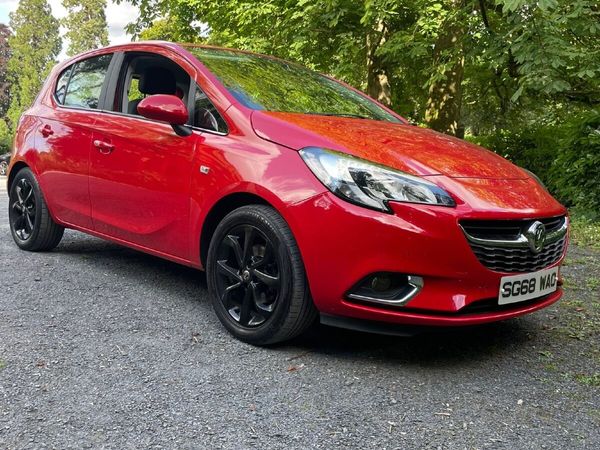 Vauxhall Corsa Hatchback, Petrol, 2019, Red