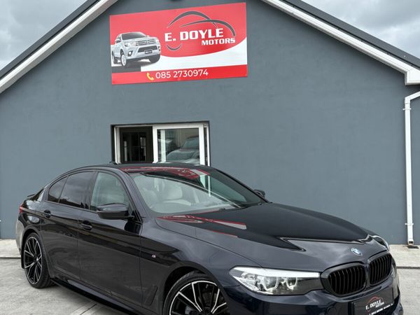 BMW 5-Series Saloon, Diesel, 2019, Black