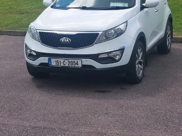 Kia Sportage SUV, Diesel, 2015, White