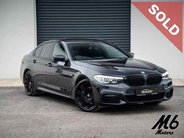 BMW 5-Series Saloon, Hybrid, 2019, Grey
