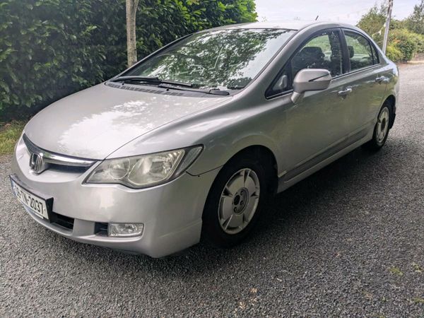 Honda Civic Saloon, Petrol Hybrid, 2008, Grey