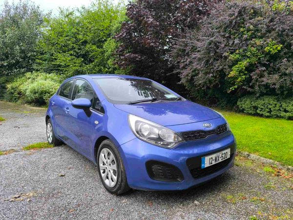 Kia Rio Hatchback, Petrol, 2012, Blue