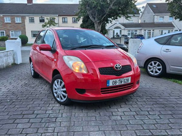 Toyota Yaris Hatchback, Petrol, 2008, Red