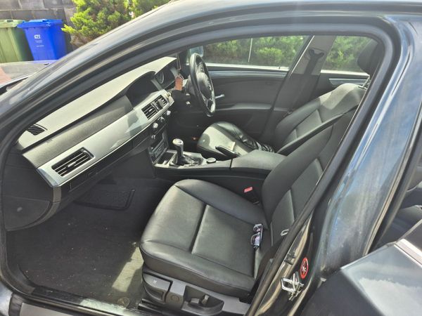 BMW 5-Series Saloon, Diesel, 2007, Grey