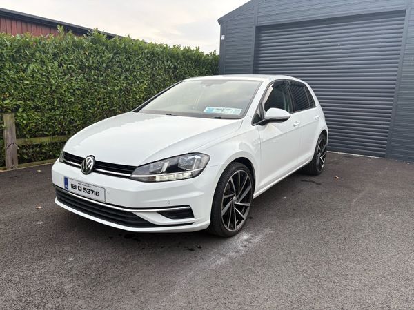 Volkswagen Golf Hatchback, Diesel, 2018, White