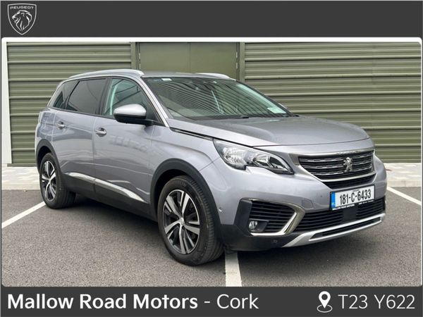 Peugeot 5008 MPV, Petrol, 2018, Grey