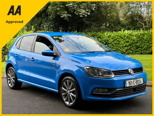 Volkswagen Polo Hatchback, Petrol, 2016, Blue