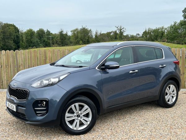 Kia Sportage SUV, Diesel, 2018, Blue