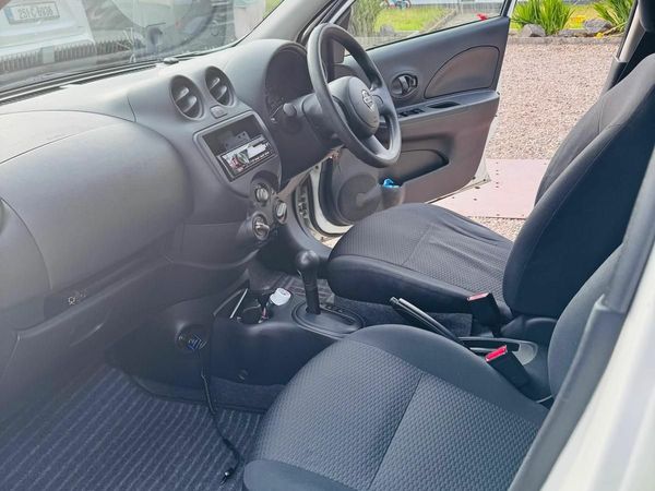 Nissan March Hatchback, Petrol, 2012, White