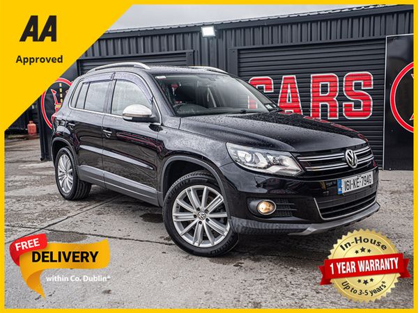 Volkswagen Tiguan SUV, Petrol, 2016, Black