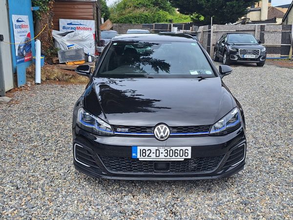 Volkswagen Golf Hatchback, Petrol Plug-in Hybrid, 2018, Black