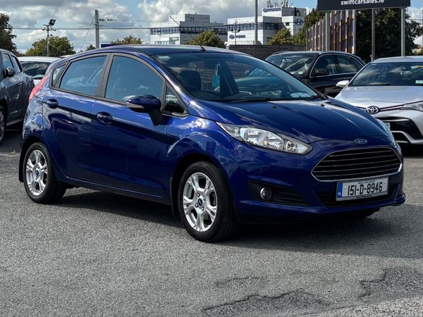 Ford Fiesta Hatchback, Petrol, 2015, Blue