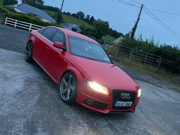 Audi A4 Saloon, Diesel, 2009, Red