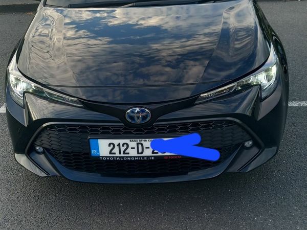 Toyota Corolla Hatchback, Petrol Hybrid, 2021, Black