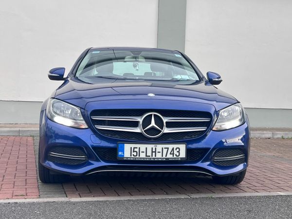 Mercedes-Benz C-Class Saloon, Diesel, 2015, Blue