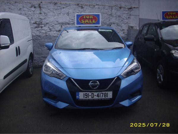 Nissan Micra Hatchback, Petrol, 2019, Blue