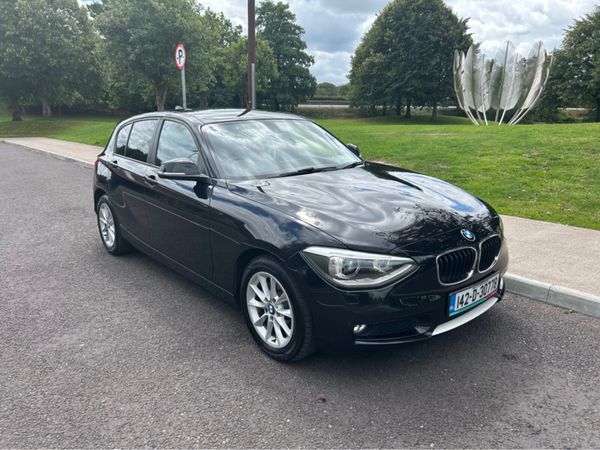 BMW 1-Series Hatchback, Petrol, 2014, Black