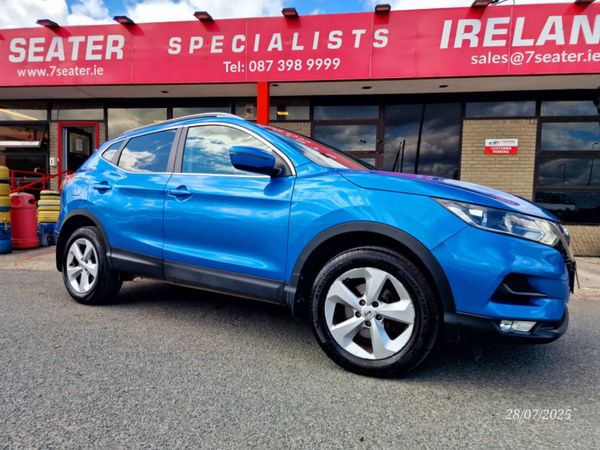 Nissan Qashqai MPV, Petrol, 2019, Blue