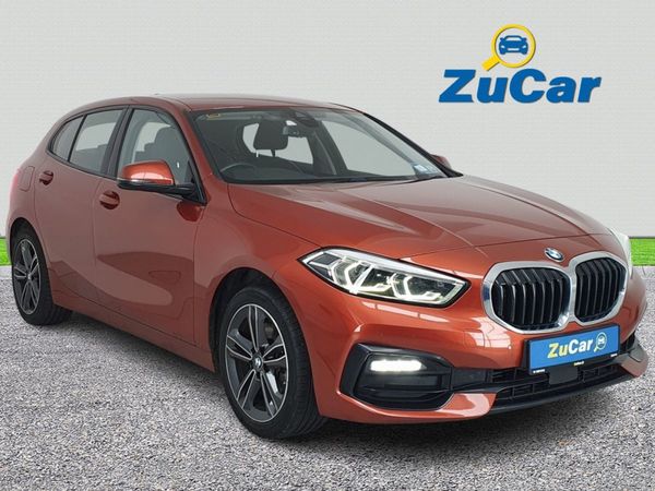 BMW 1-Series Hatchback, Petrol, 2021, Orange