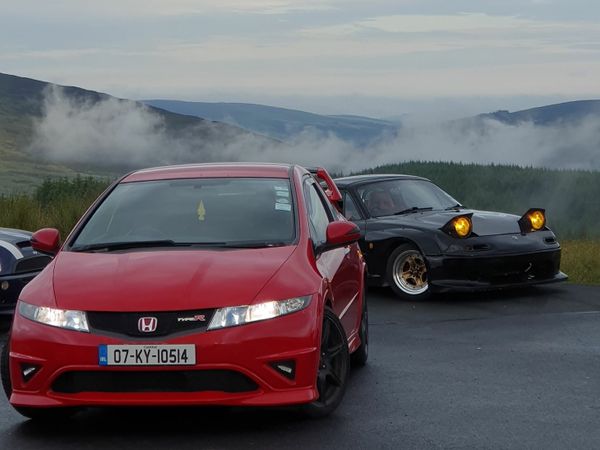 Honda Civic Hatchback, Petrol, 2007, Red
