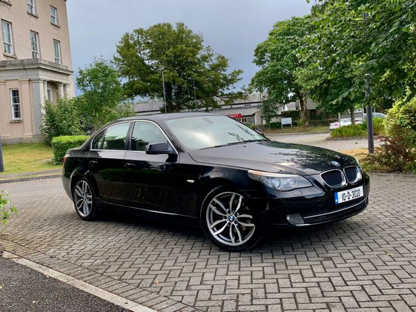 BMW 5-Series Saloon, Diesel, 2010, Black