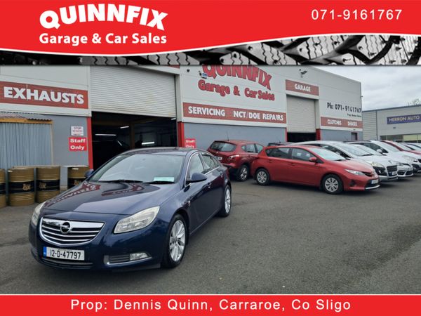 Vauxhall Insignia Hatchback, Diesel, 2012, Blue