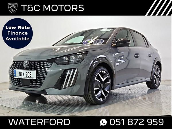 Peugeot 208 Hatchback, Petrol Hybrid, 2025, Grey