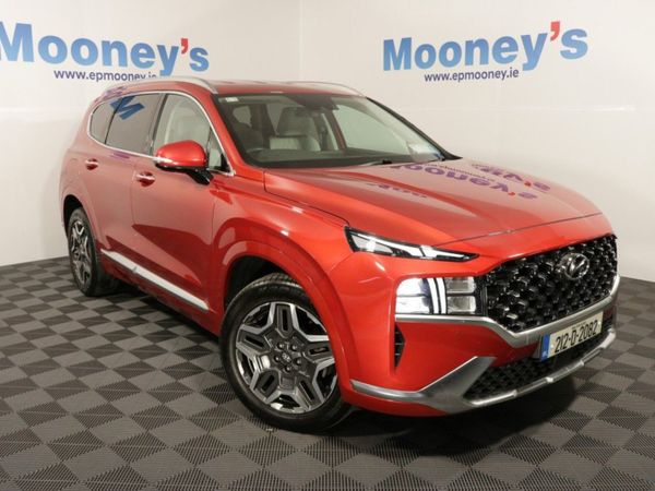 Hyundai Santa Fe SUV, Petrol Plug-in Hybrid, 2021, Orange