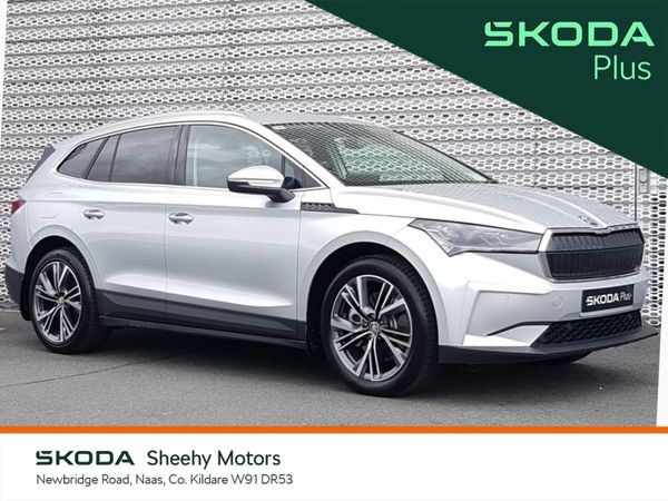Skoda Enyaq Estate, Electric, 2025, Silver