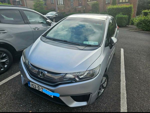 Honda Fit Hatchback, Petrol Hybrid, 2015, Silver