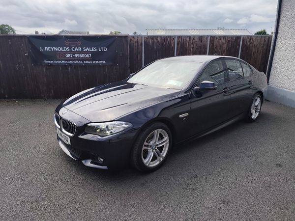 BMW 5-Series Saloon, Diesel, 2016, Black