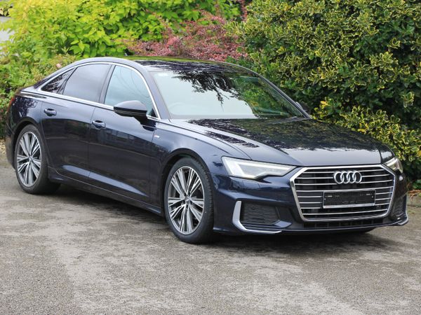 Audi A6 Saloon, Diesel, 2018, Blue