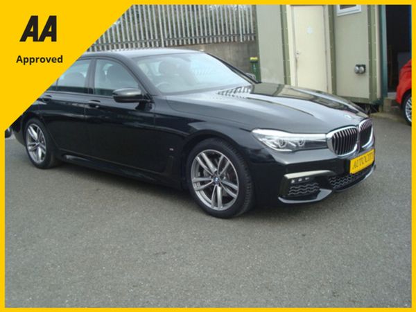 BMW 7-Series Saloon, Petrol Plug-in Hybrid, 2019, Black